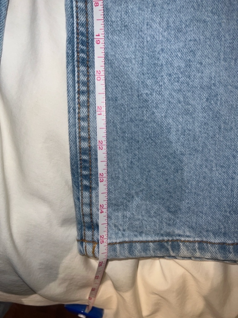 Sezane Light Wash Wide-Leg Jeans - Picture 9 of 12